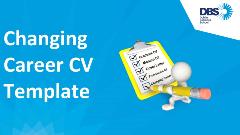 Changing Career CV Template 